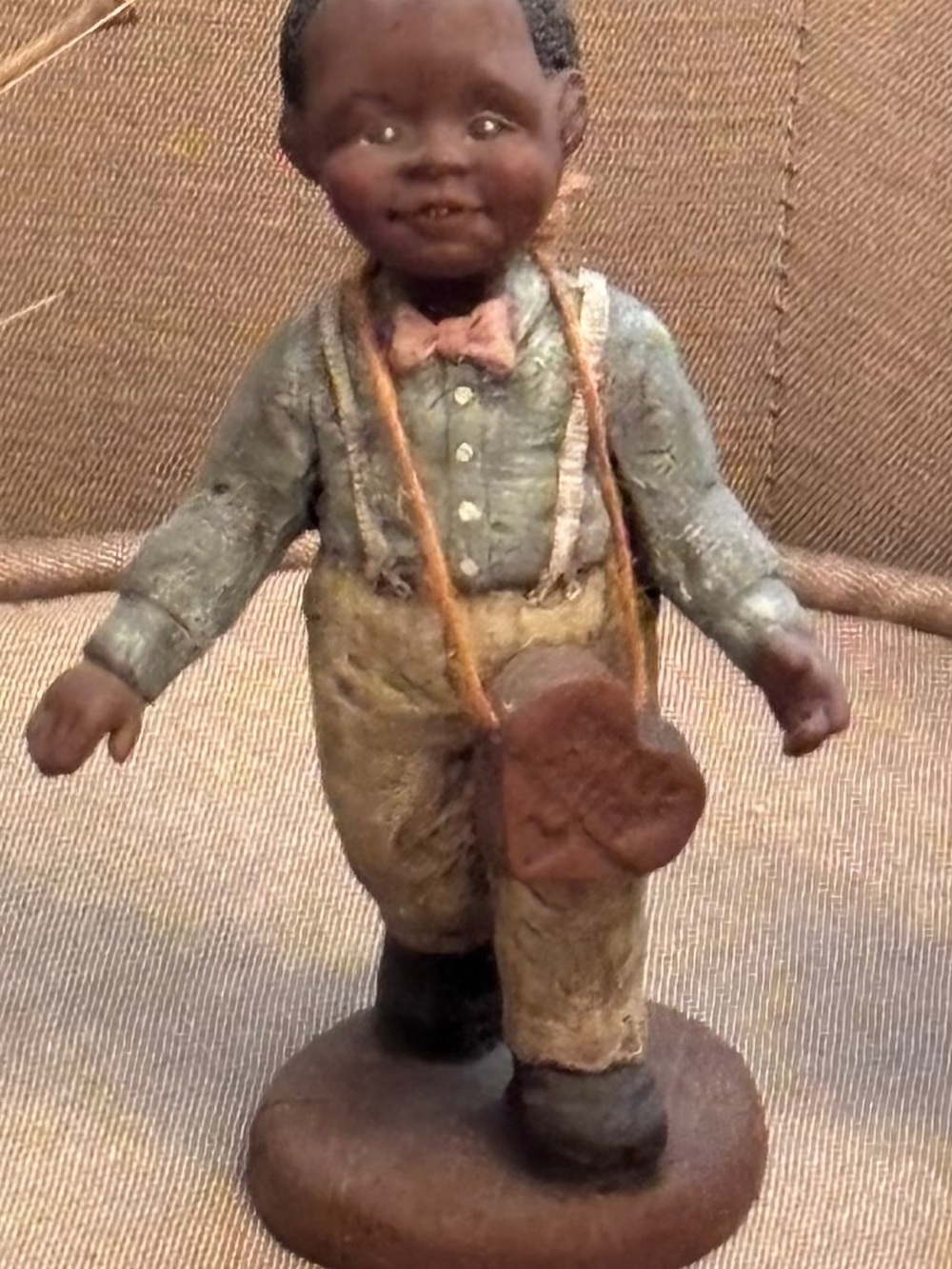 Sarah's Attic Vintage Black Heritage limited edition figurine, "Percy"